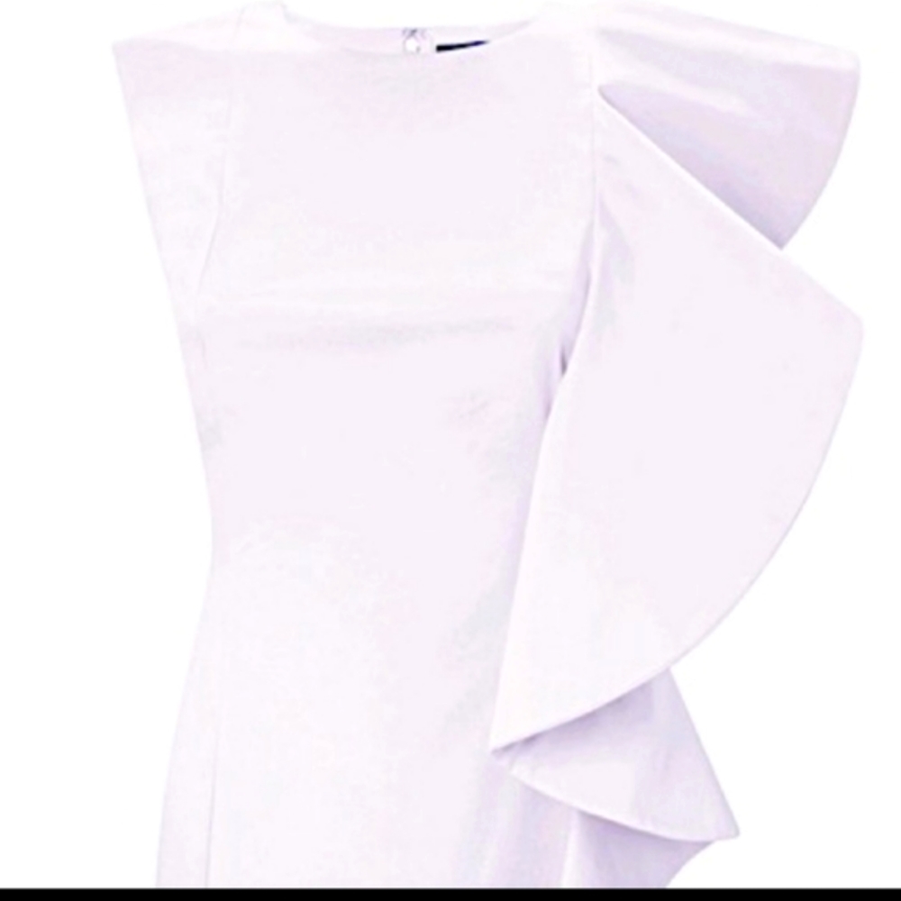 French Connection | Lavender Ruffle Dress Cocktail Dress